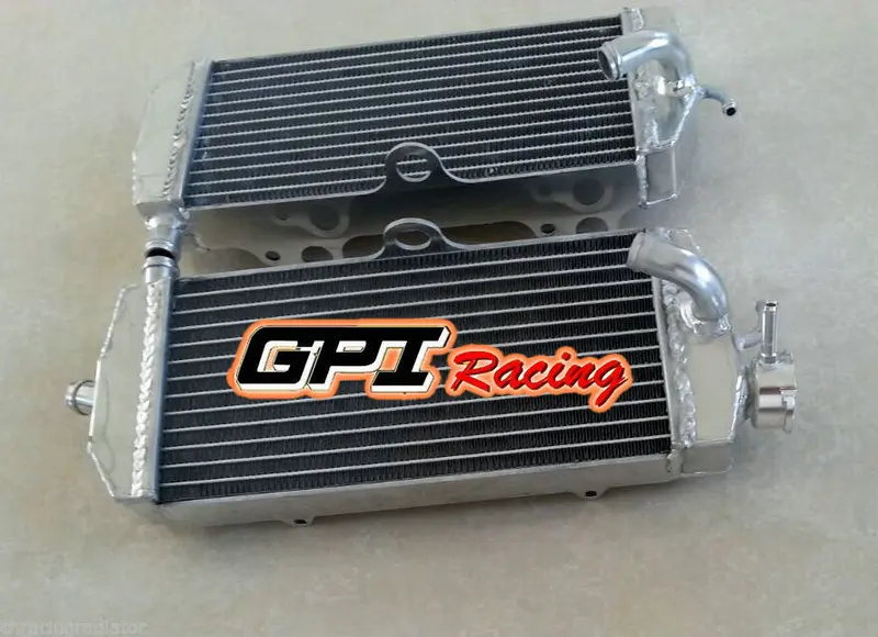 Алюминиевый радиатор для TM Racing 125 DC RH & LH GPI Racing|Охлаждение двигателя и аксессуары| |