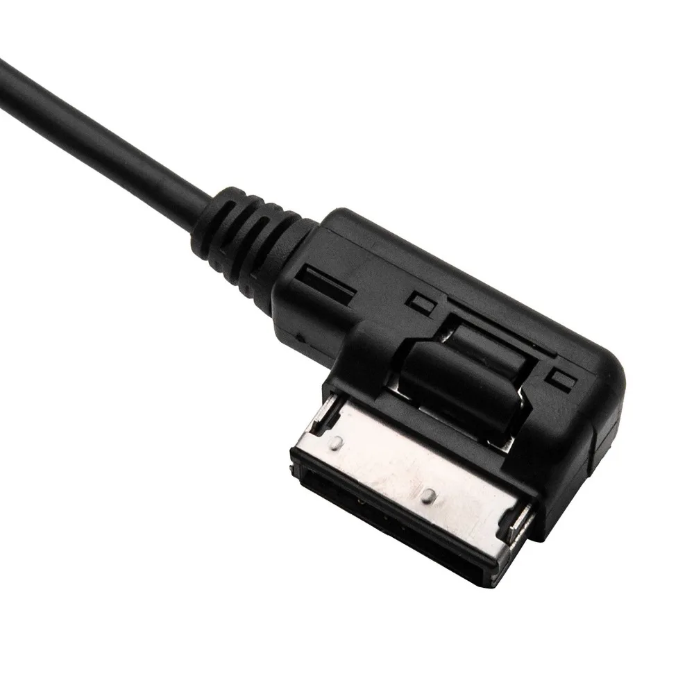 USB адаптер для Audi A3 Q5 Q7 интерфейс AMI MDI AUX зарядный кабель черный iphone 5 6 7 8|Кабели