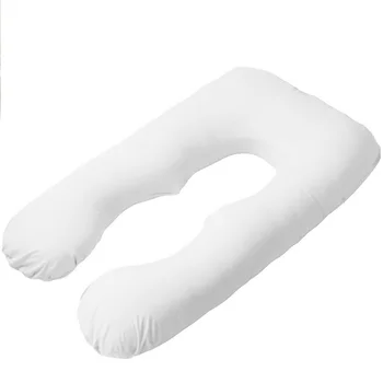 

U Shaped-Premium Contoured Body Pregnancy Maternity Pillow with Zippered Cover
