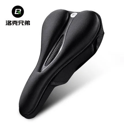 

ROCKBROS Bicycle Saddle Hollow Breathable MTB Bike Silicone Seat Cushion Cover Mat Silica gel Saddle Cycling Accessories New