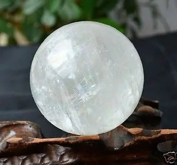 

ruifafa880406016<<<++NATURAL RAINBOW CLEAR QUARTZ CRYSTAL SPHERE BALL HEALING 58mm+ Stand