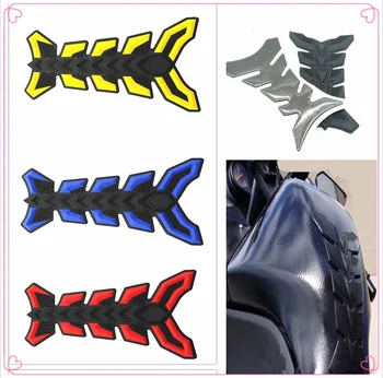 

Motorcycle fish Pad Oil Gas Fuel Tank Cover Sticker Decal Protector for DL1000 V-STROM GSF1200 BANDIT GSF1250 BANDIT