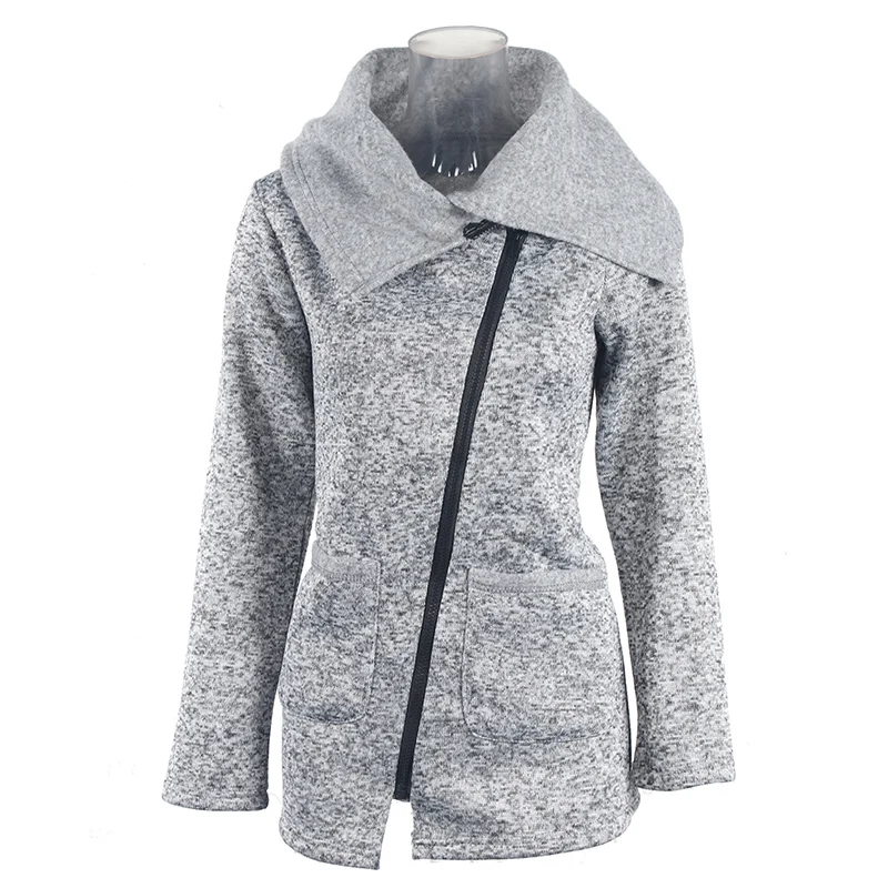 Женская осенне зимняя теплая парка пальто женская куртка с карманом верхняя