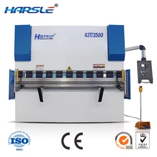 harsle Brand WC67K 63TX2500 widely used steel bending machine for sale
