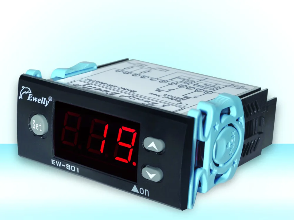 

Digital Solar water heater temperature controller differential solar thermostat 220V EW-801AH with sensor