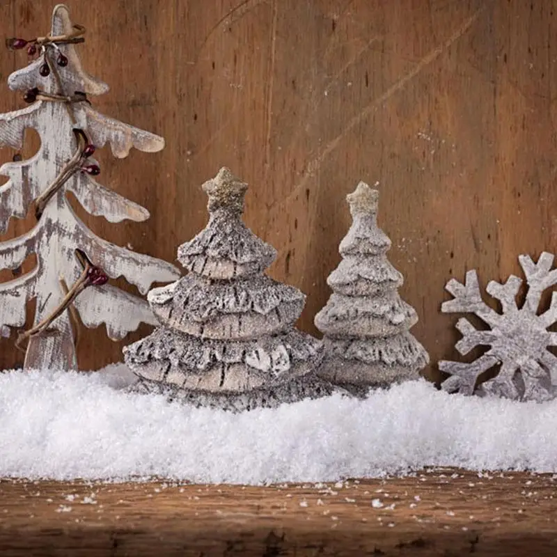 8 г Рождественская имитация снежинки искусственный снег поддельный расширение поддельный снег порошок