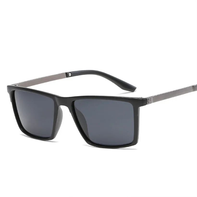 

NYWOOH Polarized Men Sunglasses UV400 Male Classic Driving Sun Glasses Rectangle Vintage Eyewear Safety Protect Eyeglasses