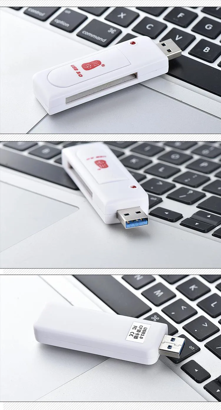 CF Card Compact Flash Card Reader адаптер высокая скорость прямое чтение камера CF card Reader 5 Гбит/с USB 3,0 для до 256 ГБ CF-card