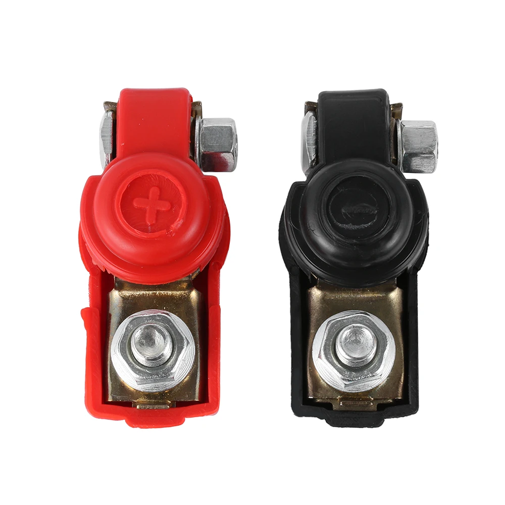 

1PCS Auto Car Truck Caravan Quick Release Battery Terminal Connector Clamps Copper Clamps Cap Clips