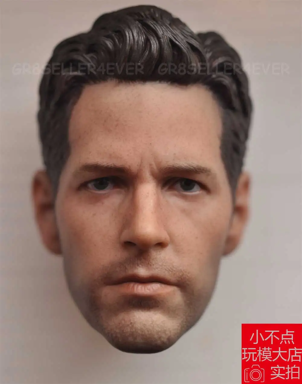 

Custom 1/6 Scale Head Sculpt Paul Stephen For Hot Toys Ant man Body 1.0 in stock