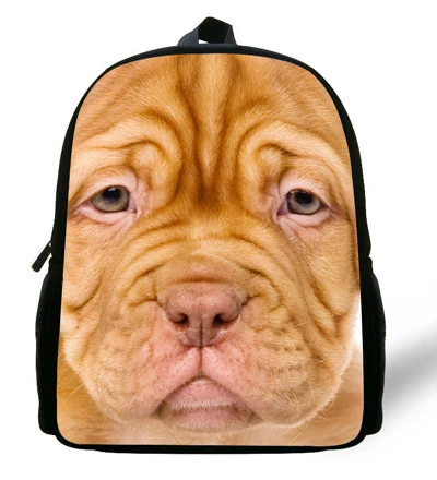12 дюймов зоопарк рюкзак с изображением Льва школьные рюкзаки в виде животных для детей в виде животных, рюкзак для девочек Повседневное мальчиков школьная сумка школьные сумки и рюкзаки, infantis - Цвет: Оранжевый