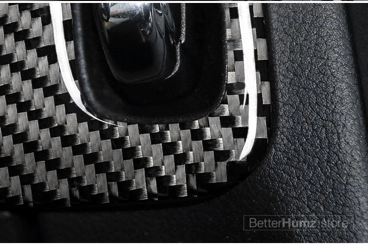 3d углерода Волокно фар переключатель Пуговицы декоративные Рамки крышка отделка приборной панели Интерьер Литье Стикеры для Audi A4 2009
