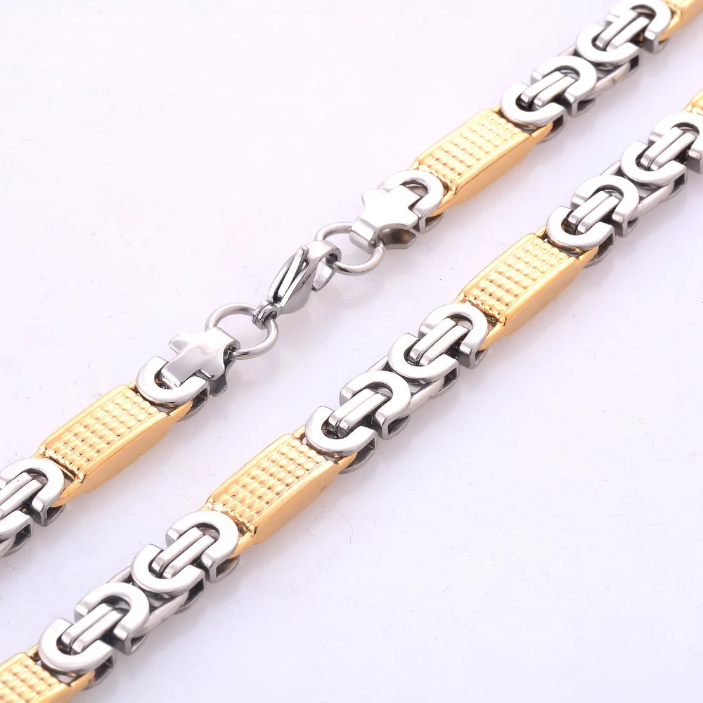 Width 8.5mm Stainless Steel Chain Necklace High Quality 316L Stainless