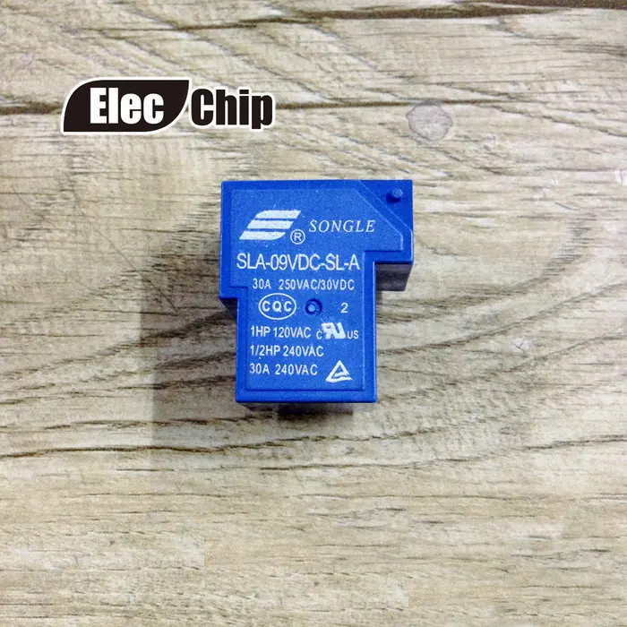 

5pcs SLA-09VDC-SL-A T90 30A/9V 4PINS Available as an open-frame power relay