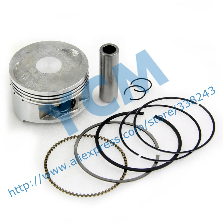 61mm Piston Set Scooter Engine GY6 Modify Parts Scooter Engine Spare
