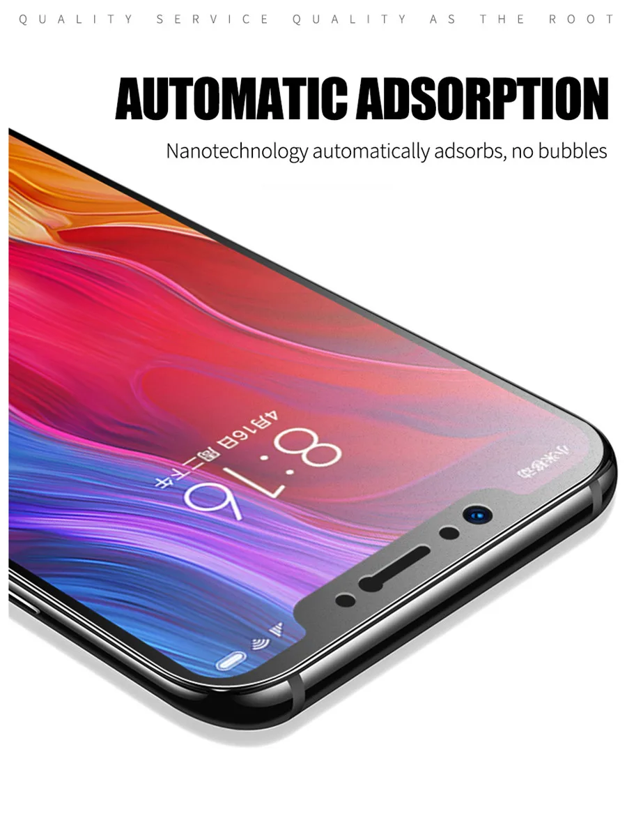 Матовое закаленное стекло для Xiao mi Pocophone F1 CC9 mi Red mi K20 Pro A3 A2 Lite Note 8T 7 Pro 9 SE Max 3 Защита экрана