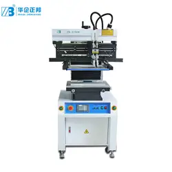 Двухсторонняя печатная плата паста принтер полуавтоматический шаблон для поверхностного монтажа принтер для нанесения паяльной пасты