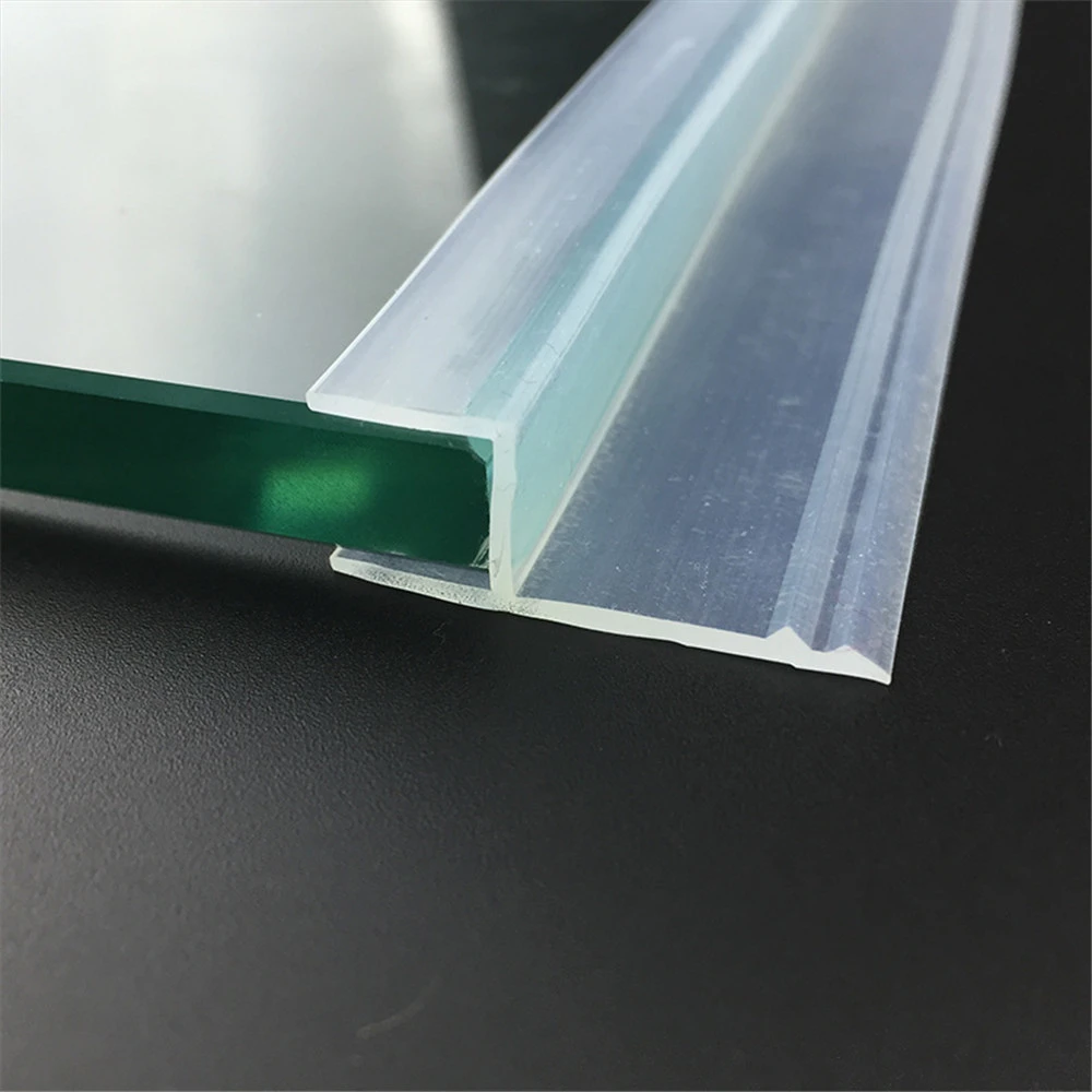 6 8 10 12 Millimetri Di Vetro Guarnizioni Porta Della Doccia Senza Telaio Porta Del Bagno Balcone Finestra Dello Schermo Striscia Di Tenuta Guarnizione Progetto Di Fermacorda E Ganci Grande H Sealing Strip Window