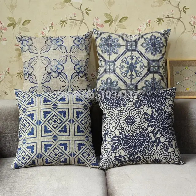 Beaded Linen Throw Pillow Modern Décor Pillows Jonathan Whole 45 Cotton Linen Thicken Vintage Home Decor Texture Serie Sofa Decorative Cushion Throw