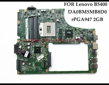 

High Quality For Lenovo Ideapad B5400 Laptop Motherboard DA0BM5MB8D0 SR17D HM86 PGA947 DDR3 2GB 100% Fully Tested Free shipping