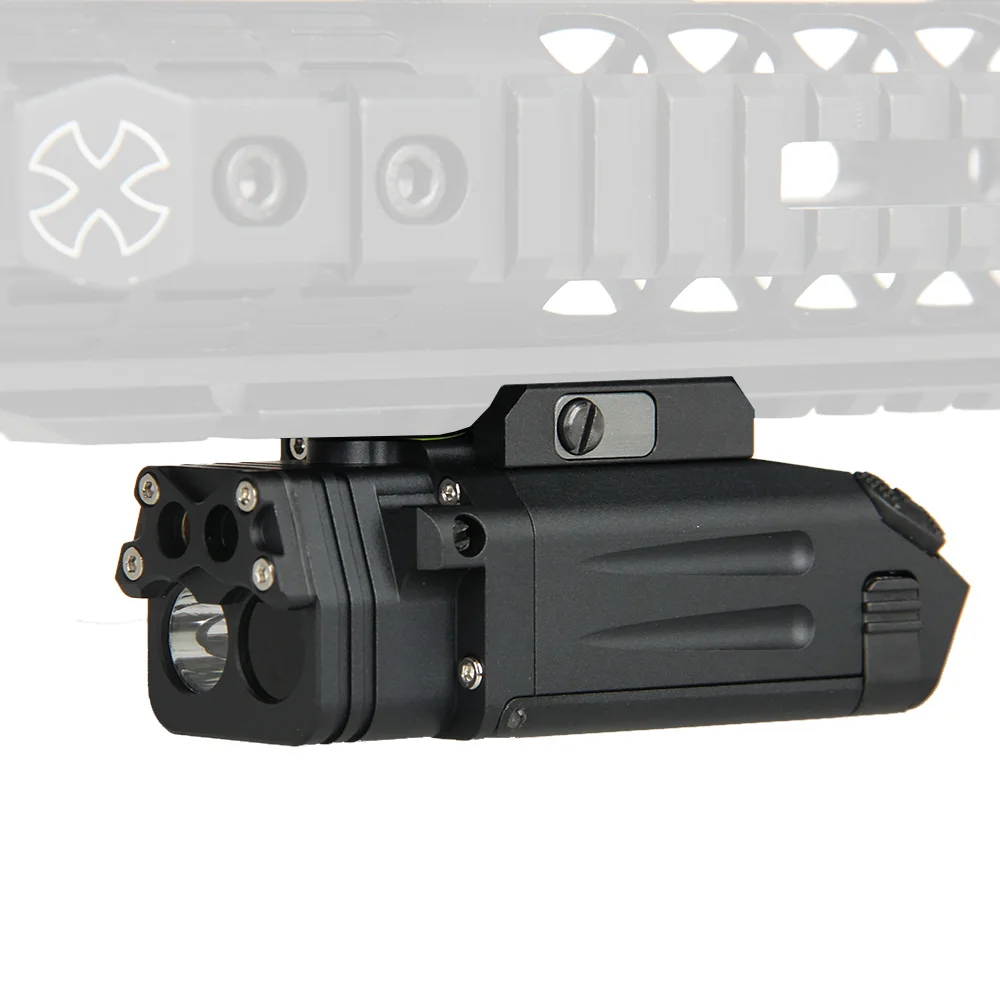 US $77.00 Tactical DBALPL LED Flashlight 400 Lumens White Light Hunting Red Laser Flashlight Weapon Light with IR Illuminator gz150087
