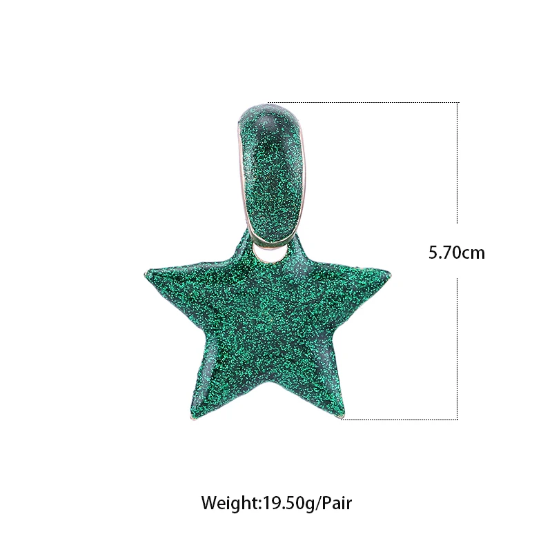 Earrings pendants jewelry Size