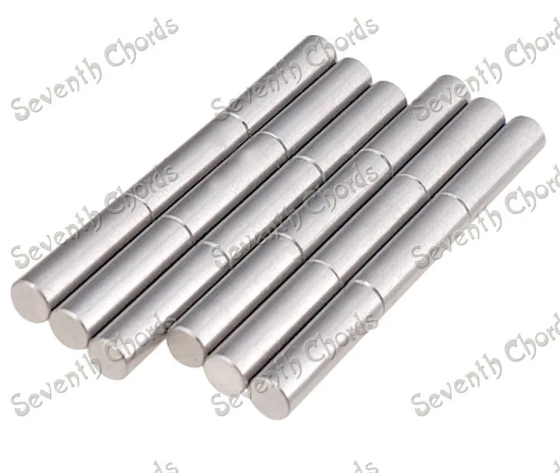 60 Pcs Guitar Humbucker Pickup Polepiece Slug Pole Slug