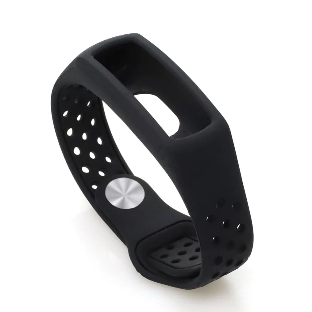 FIFATA силиконовый ремешок для huawei Honor Band 4 смарт-браслет двухцветный дышащий ремешок для часов спортивный браслет для Honor Band 4