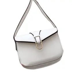 FGGS-Женская однотонная Кожаная Мини сумка через плечо летняя сумка-мессенджер женская сумка для путешествий, походная сумка-кошелек и