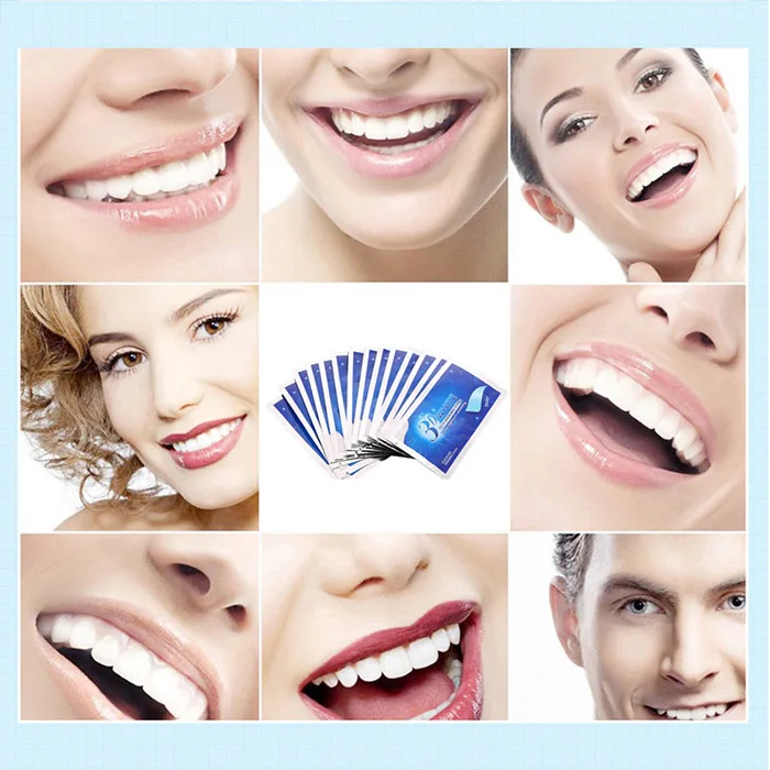 14 шт. 3D отбеливающие полоски для отбеливания зубов, осветление зубов, наклейки для отбеливания зубов, гель для отбеливания полости рта, инструмент для ухода за зубами, отбеливатель