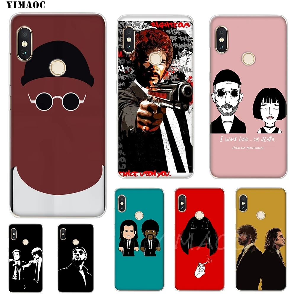 

YIMAOC Pulp Fiction Soft TPU Case for Xiaomi Redmi 6 4X 5A 4A S2 Note 4X 4 5 Pro Plus Mi 8 9 SE 6 A2 A1 MiX 2S MAX 3