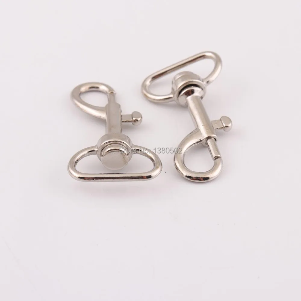 20pcs/lot 44*20mm spring Swivel Snap Hooks buckles key ring For bags