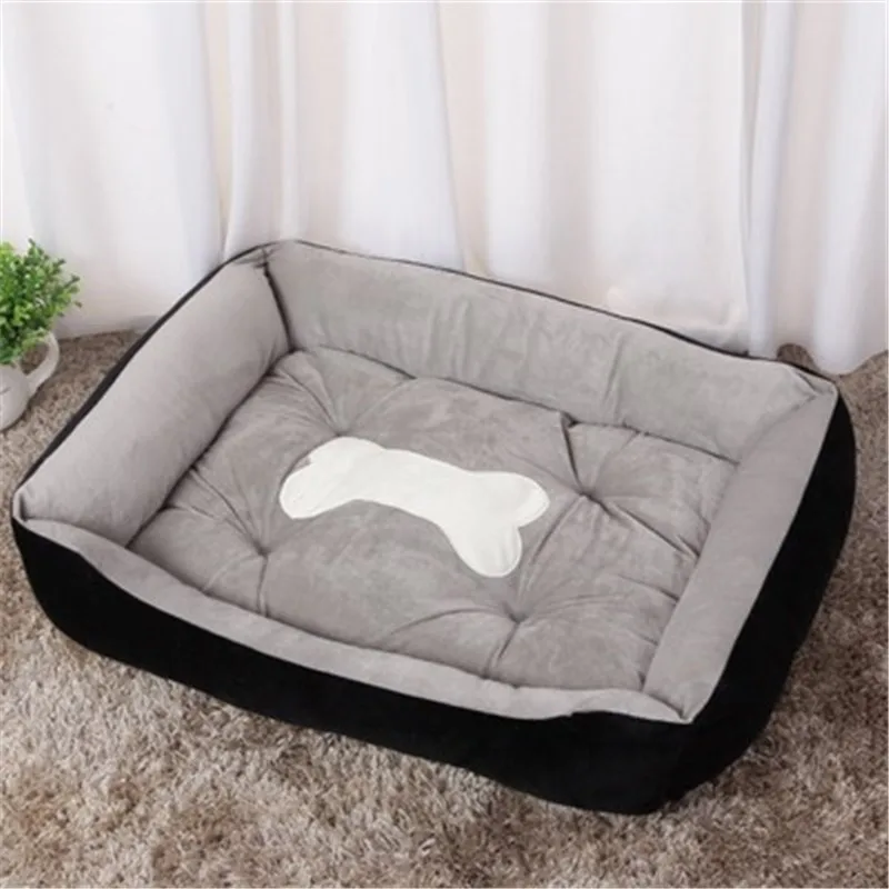 

Short plush Pet doghouse Cat nest Keep warm 4 seasons universal Large dog Pet Wodding Mattress Comfortable Pet Products 5 colors