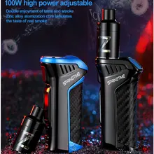 100W 18650 Box Mod Kit Big Fog Smoke Cessation font b Electronic b font Cigarette Metal