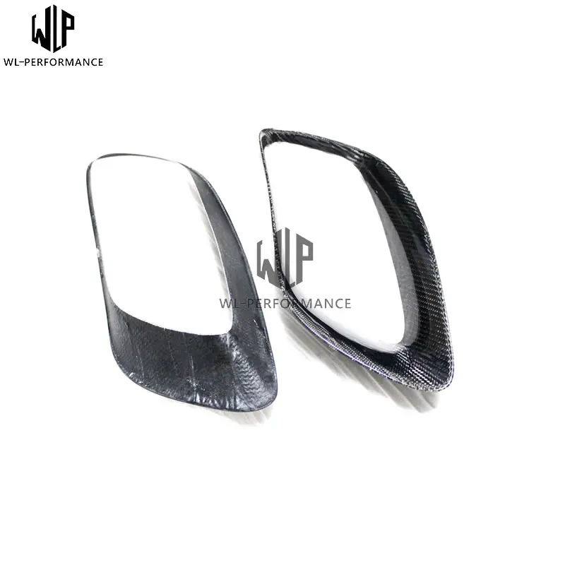 

X6 Carbon fiber Muffler Exhaust Pipes End Tips Exhaust tail throat cover car body kit For BMW X6 E71 08-13 Car styling use
