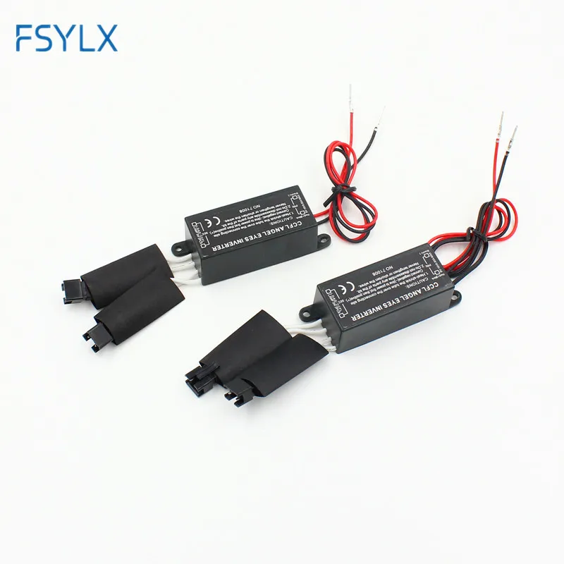 

FSYLX 2x CCFL Inverter for Angel Eyes Halo Ring CCFL Spare Ballast for BMW e46 for honda for toyota motorcycle CCFL ballast