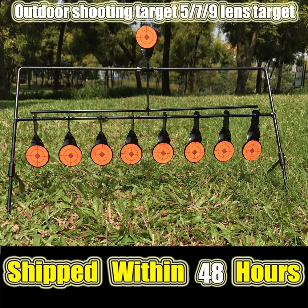 

Outdoor Shooting 5/7/9 Reset Target Ring Paintball AirSoft BB Lead Shooting Target Application Target