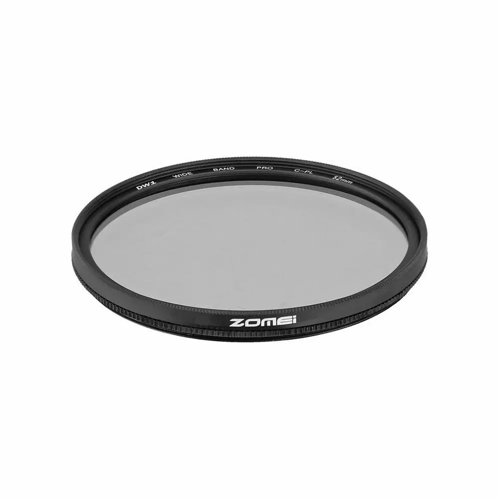 Zomei Тонкий HD CPL фильтр стекло 49 мм 52 55 58 62 67 72 77 82 Циркулярный поляризатор для