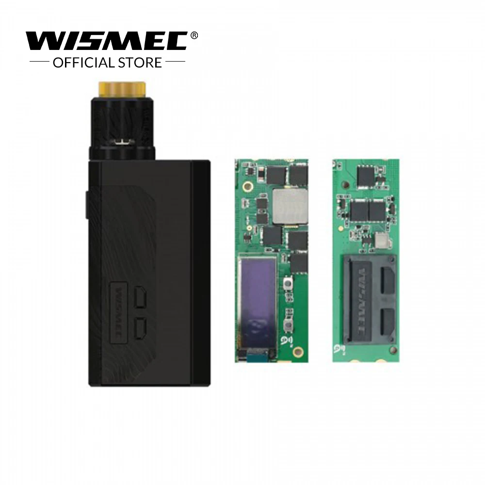 

Original Wismec Luxotic MF Box with Guillotine V2 Kit with 7ml squonk bottle (with two optional circuit boards) 100w squonk mod