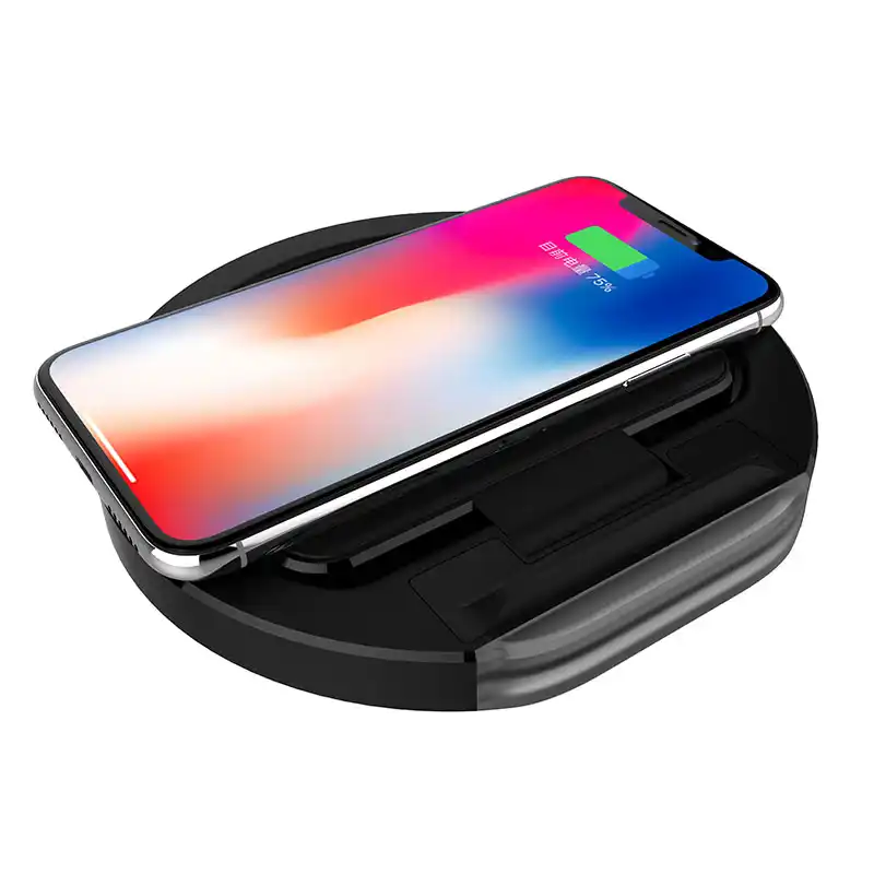 Быстрое беспроводное зарядное устройство YWEWBJH для Galaxy S6 S7 S9 Qi с подставкой iPhone 8 Plus