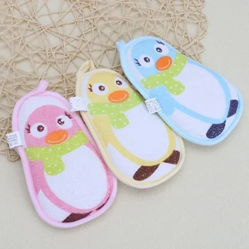 

1 pc Baby Shower Sponge Brushes Bathtub Scrubber Bath Rub Body Cute Newborn Wash Soft