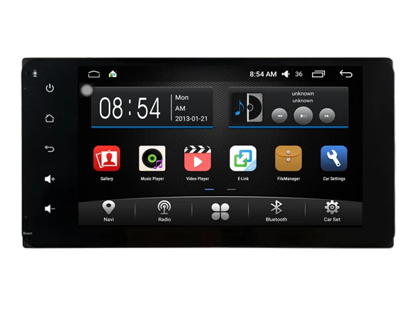 Excellent OTOJETA Super Slim Wifi Android 6.0 Car DVD recorder for toyota corolla hilux corolla camry rav4 lc100 landcruiser prado innova 1