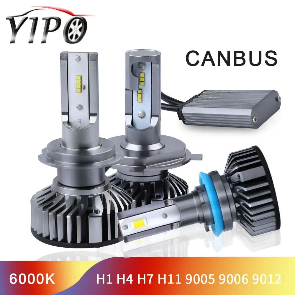 

H4 led car bulb H1 H7 H11 9005 9006 9012 HB3 HB4 headlight 1860 CANBUS headlamp lampada H7 led car light 12V 4500LM 50W 6000k