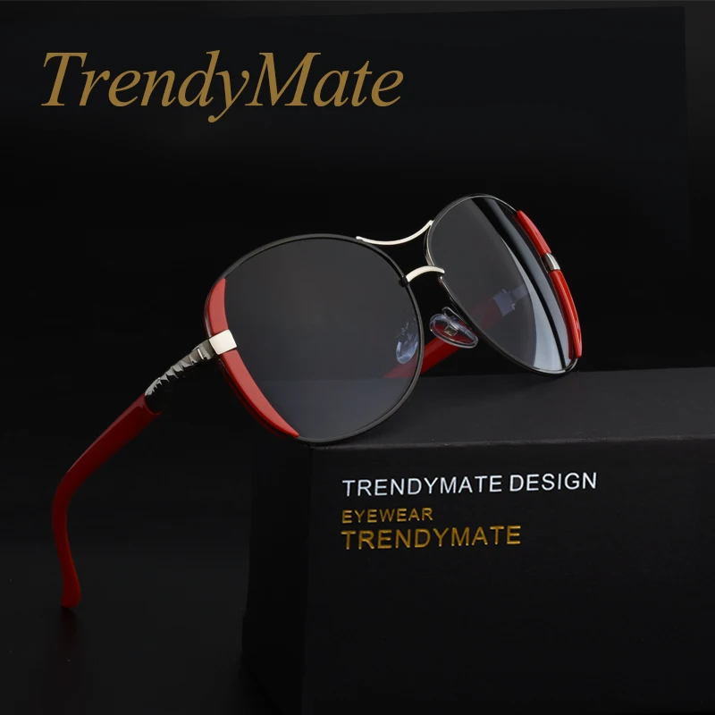 Женские солнцезащитные очки TrendyMate брендовые дизайнерские с градиентными