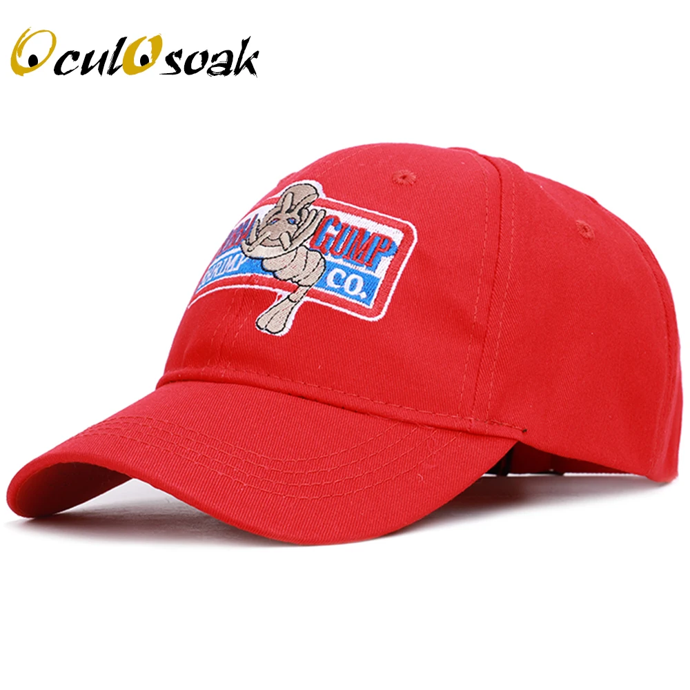 Трендовая бейсболка с вышивкой в стиле ретро, летняя шляпа для мужчин и женщин, спортивная бейсболка, костюм Форреста гампа, Bone