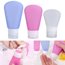 Medium 3Pcs/Set Travel Refillable Portable Empty Perfume Lotion Squeeze Bottles Scent Tube Shampoo Shower Gel Containers Tools