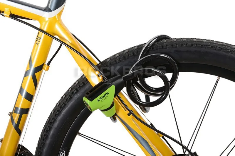 ETOOK et155r швейцарской технологии отражают Line Pro Bike Велосипедный спорт Anti-Theft Интимные аксессуары Сталь Катушка кабеля Светоотражающие Блокировка 2 ключ 1500 мм