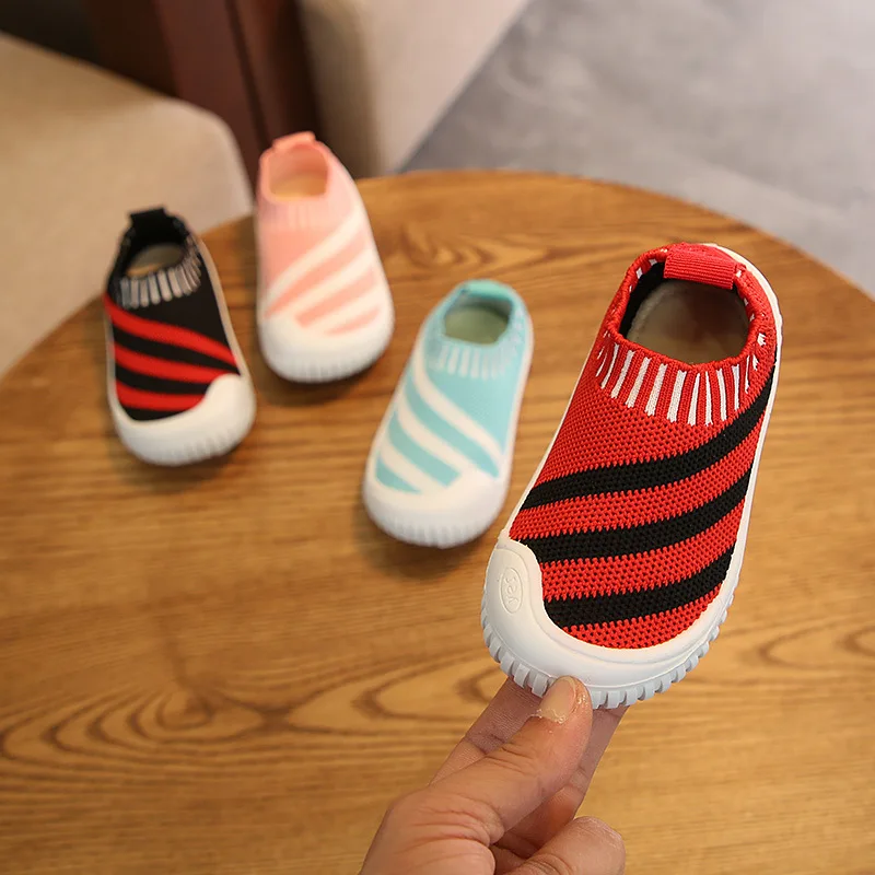 

Kids Slipper Socks First Walkers Infant Boys Shoes Newborn Footwear Baby Girl Crib Shoes Soft Sole Weaving Cotton Toddler Shoes
