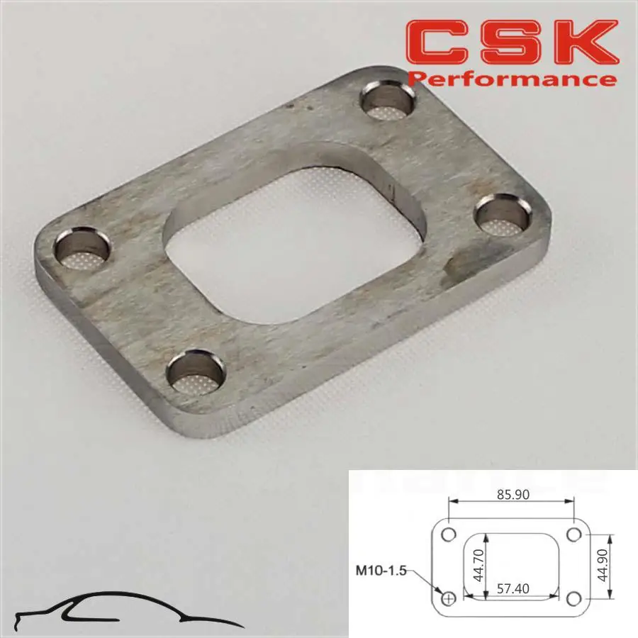 

For T3 GT30 GT35R GTX30 GT3582R T3/T4 Stainless Steel Turbo Inlet FLANGE M10X1.5