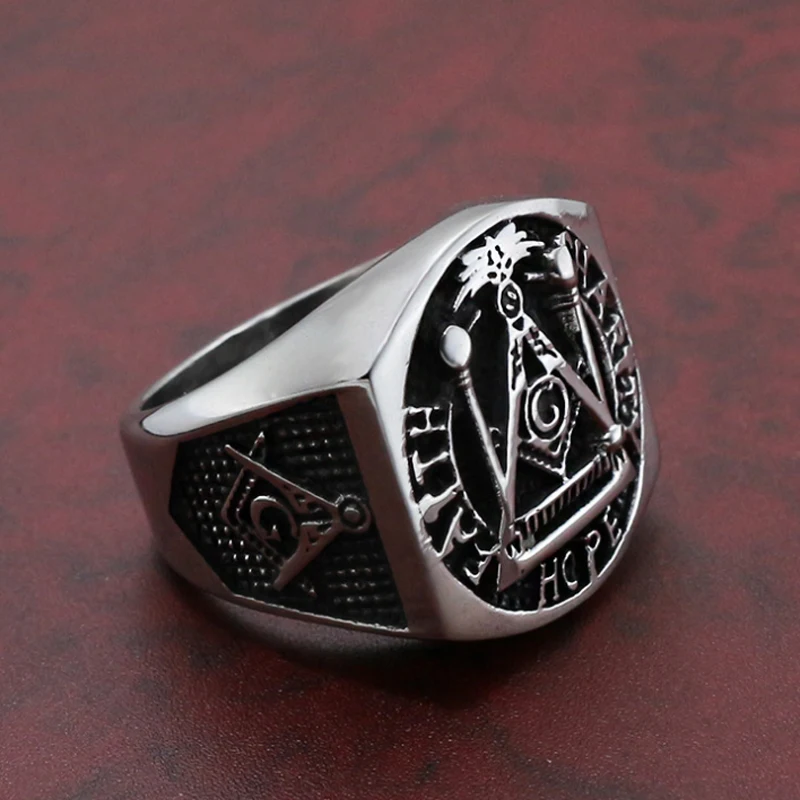 MEN/'S//women/'s Wholesale Acier Inoxydable Argent Anneaux Fashion Jewelry Hot